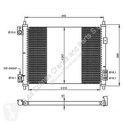 Pièces poids lourds Nissan Radiateur de...