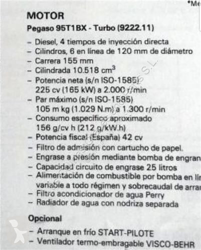Náhradní díly pro kamiony Pegaso Moteur  Motor...