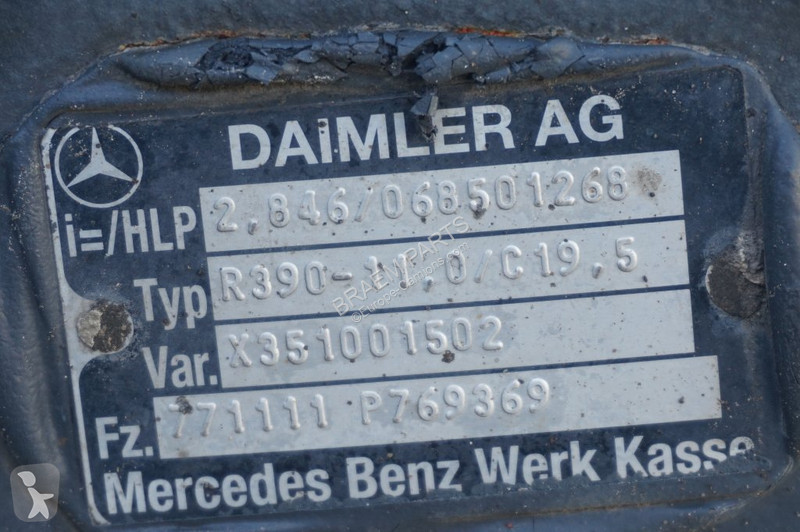 Reservdelar lastbilar Mercedes R390-11/C-19.5...