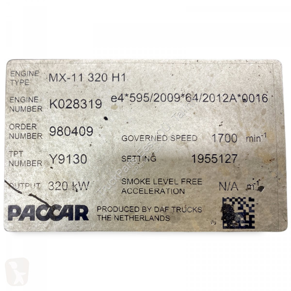 Pièces poids lourds DAF CF450 (01.18-)