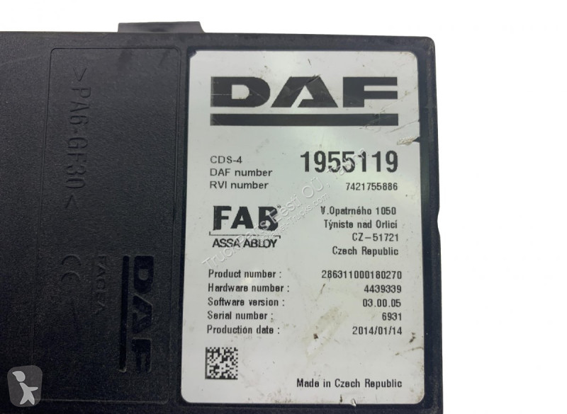قطع غيار الآليات الثقيلة DAF (01.14-)