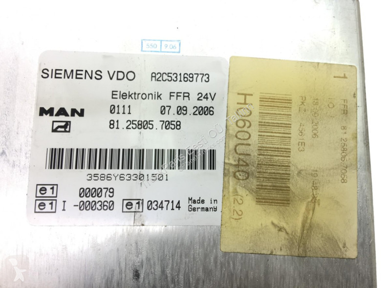 Reservdelar lastbilar MAN TGA 18.430 (01.00-)