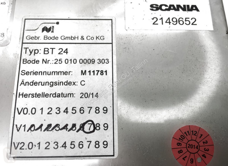 قطع غيار الآليات الثقيلة Scania K-Series (01.12-)