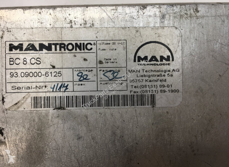 Pièces poids lourds MAN 2-series (01.88-12.98)