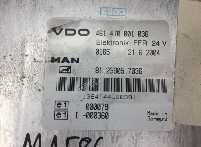 Reservdelar lastbilar MAN TGA 18.430 (01.00-)