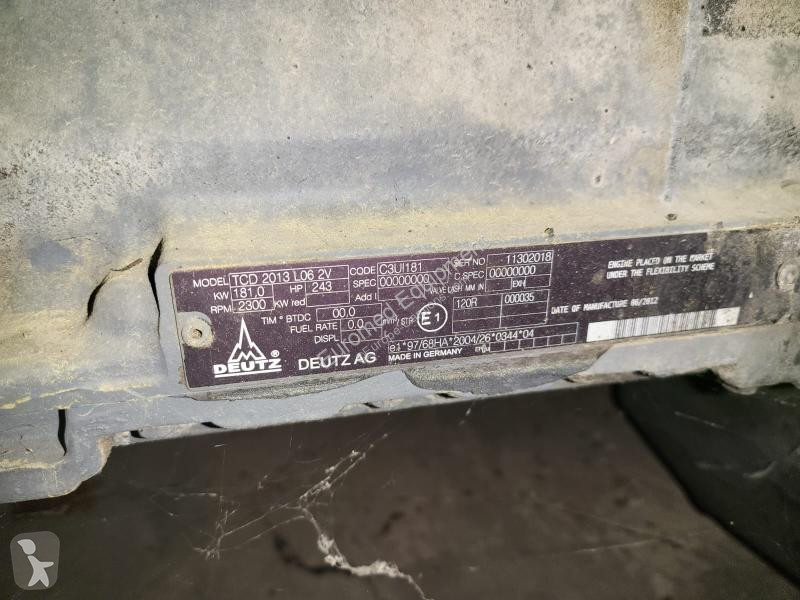 Reservdelar lastbilar Deutz L06 2V 243 HP