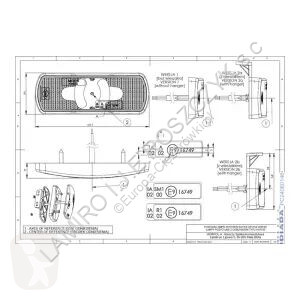 Vrachtwagenonderdelen Universal Phare MARKER...
