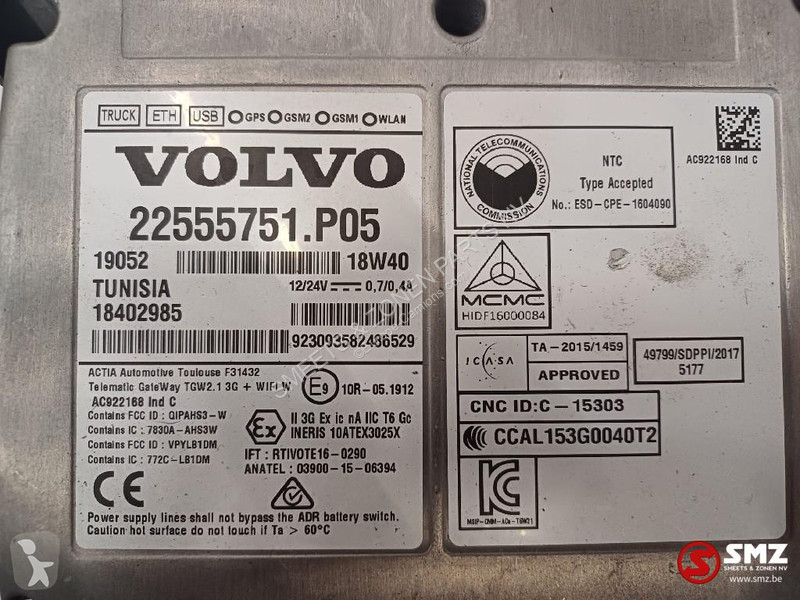 Reservdelar lastbilar Volvo Occ ECU telematica...