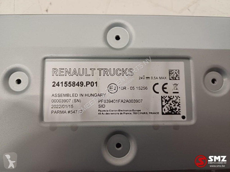 Vrachtwagenonderdelen Renault Occ display radio...