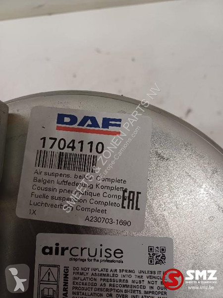 Náhradní díly pro kamiony DAF Luchtbalg links...