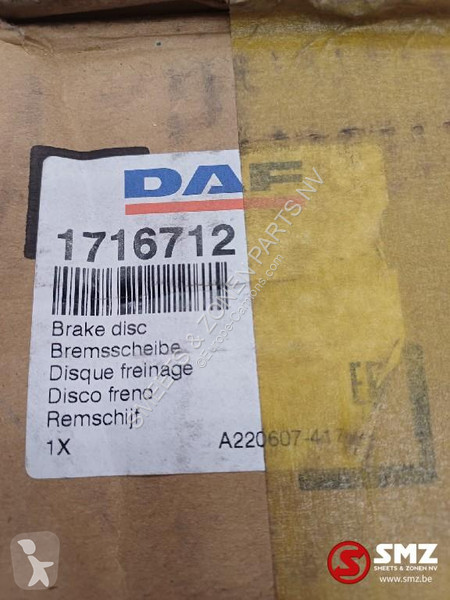 Reservdelar lastbilar DAF Remschijf achter DAF