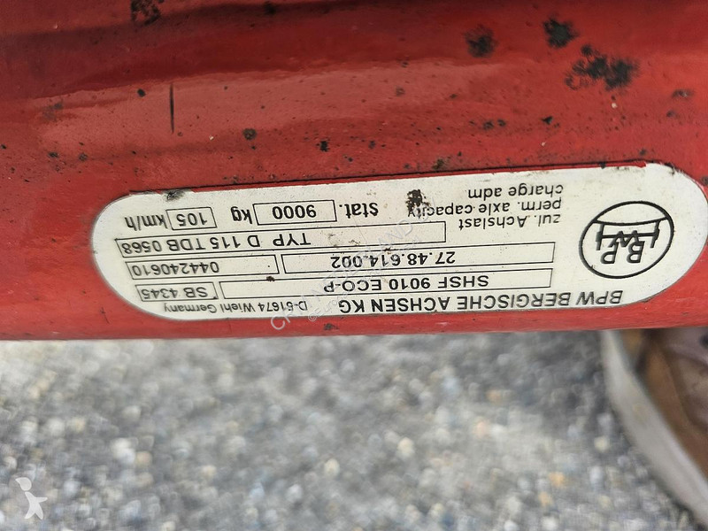 Vrachtwagenonderdelen BPW SHSF 9010 ECO-P