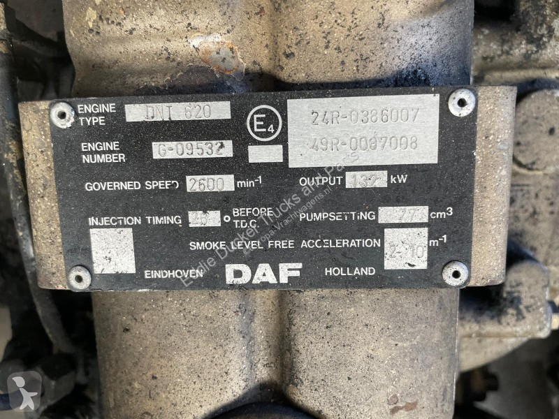 Reservdelar lastbilar DAF DNT-620