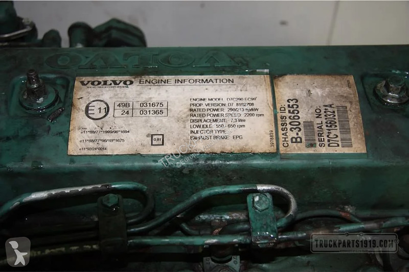 Reservdelar lastbilar Volvo Engines & Parts...