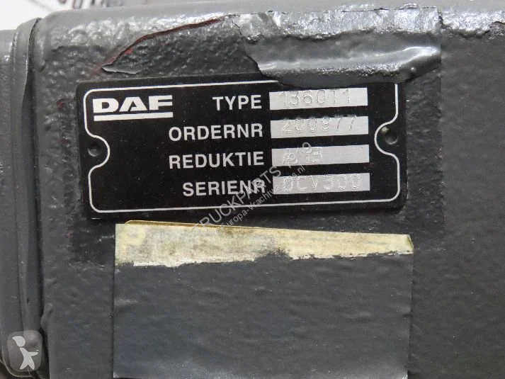 DAF Axle & Steering Parts Differentieel 1360T1...