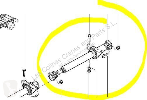Piese camioane Renault Arbre de transmission...