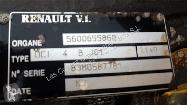 قطع غيار الآليات الثقيلة Renault Moteur pour...