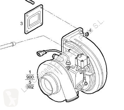 قطع غيار الآليات الثقيلة Iveco Turbocompresseur...