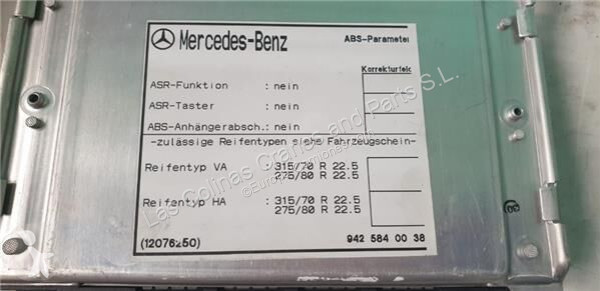 قطع غيار الآليات الثقيلة Mercedes Unité de...