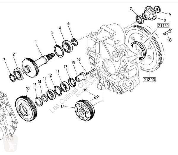 قطع غيار الآليات الثقيلة Renault Pompe...