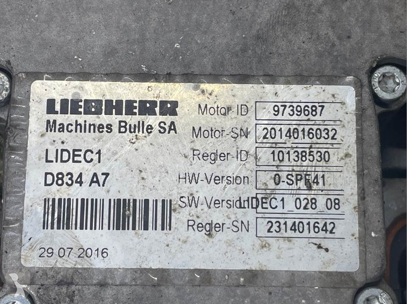 Vrachtwagenonderdelen Liebherr...