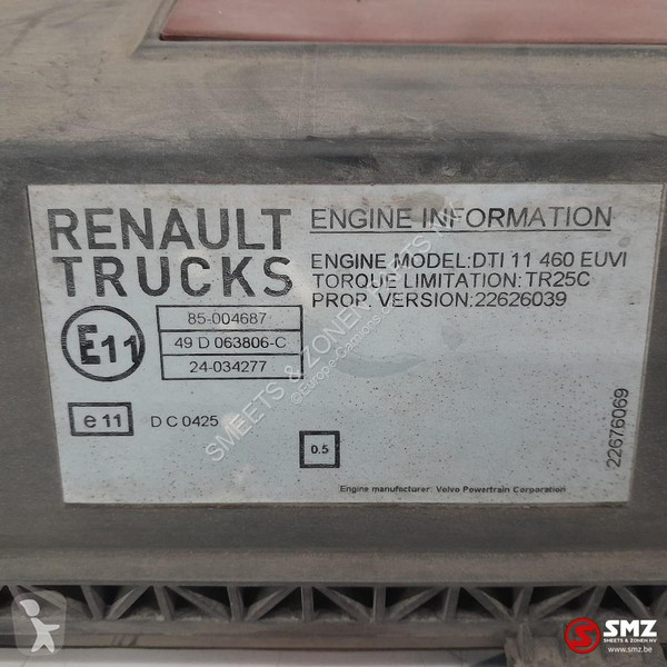 قطع غيار الآليات الثقيلة Renault Occ...