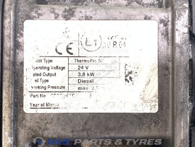 قطع غيار الآليات الثقيلة Webasto TP50 Parking