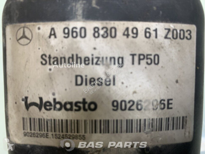 قطع غيار الآليات الثقيلة Webasto TP50 Parking