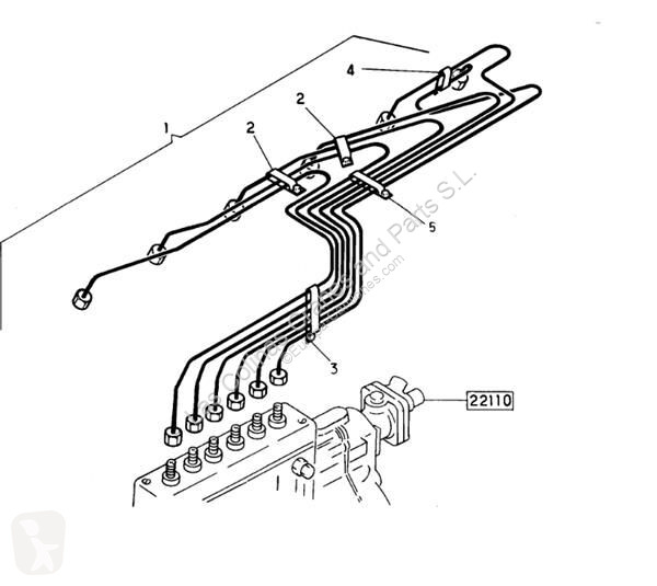 قطع غيار الآليات الثقيلة Renault Flexible de...