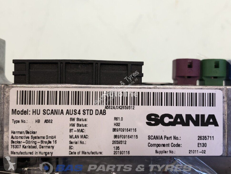 قطع غيار الآليات الثقيلة Scania Radio navigation