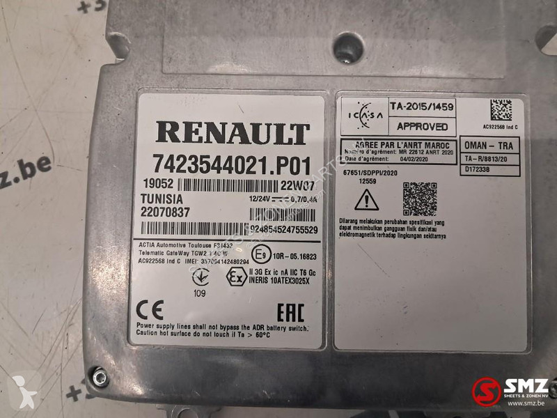 قطع غيار الآليات الثقيلة Renault Occ ECU...