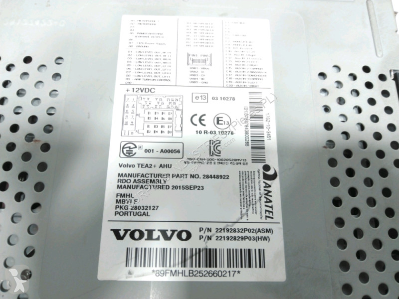 قطع غيار الآليات الثقيلة Volvo FH 540