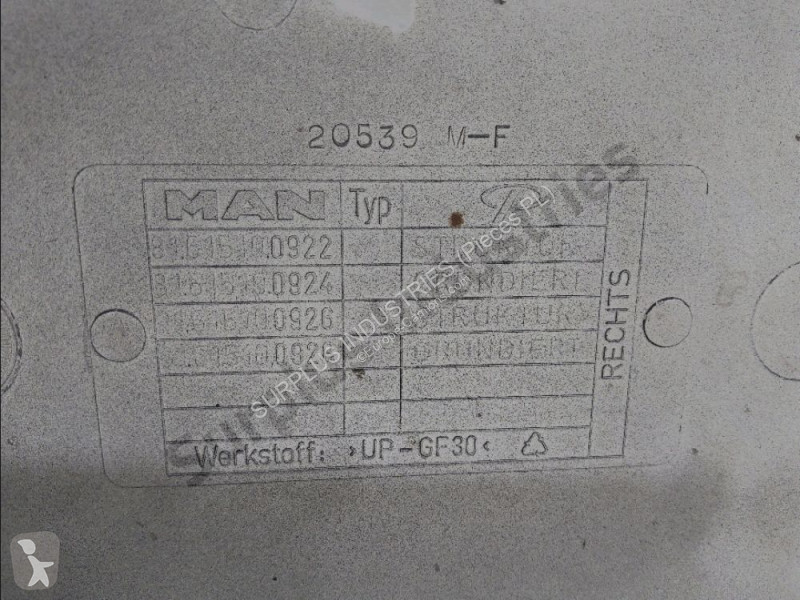 قطع غيار الآليات الثقيلة MAN TGX 18.440