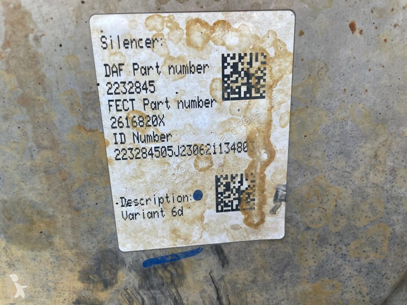قطع غيار الآليات الثقيلة DAF 2232845 / 2300753...