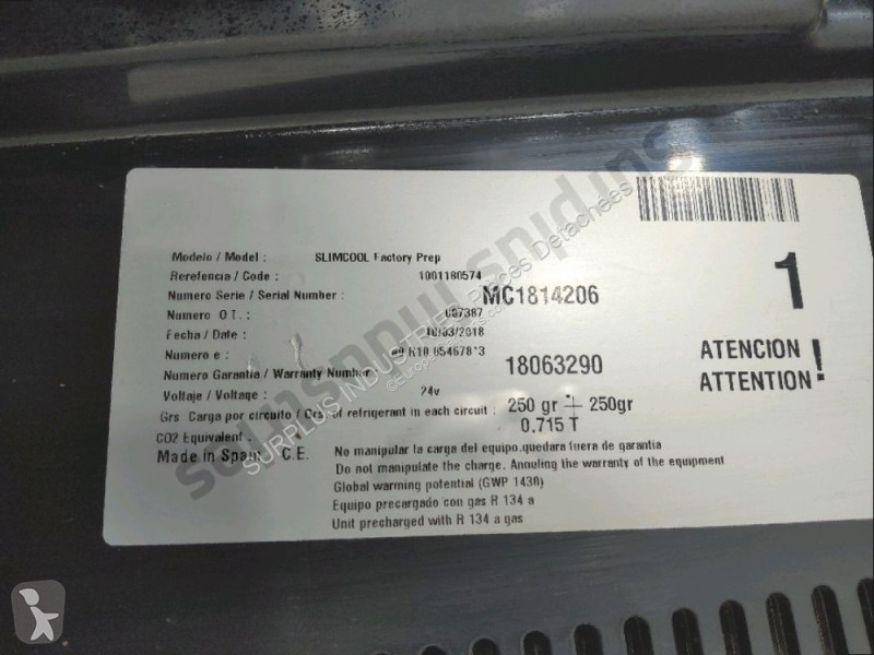 قطع غيار الآليات الثقيلة DAF XF 480