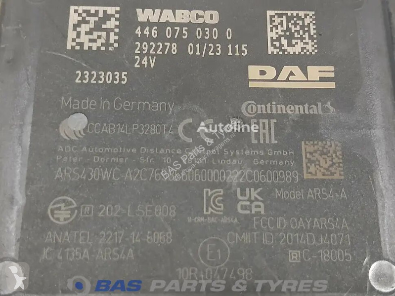 Repuestos para camiones DAF AEBS