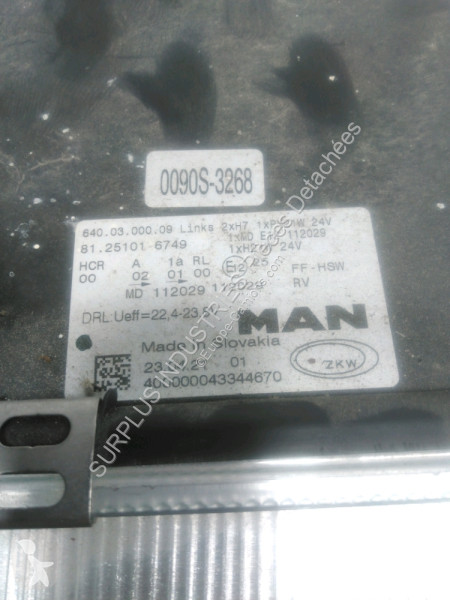 Repuestos para camiones MAN TGS 35.360