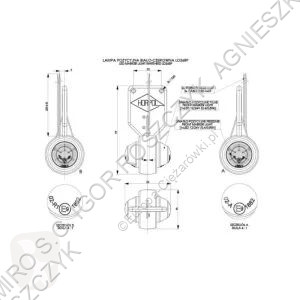 Запчасти для грузовика  Fixations RIGHT MARKER...