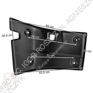 Renault Revêtement BUMPER CORNER LH STEEL...