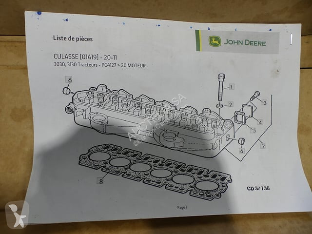 Pièces poids lourds John Deere