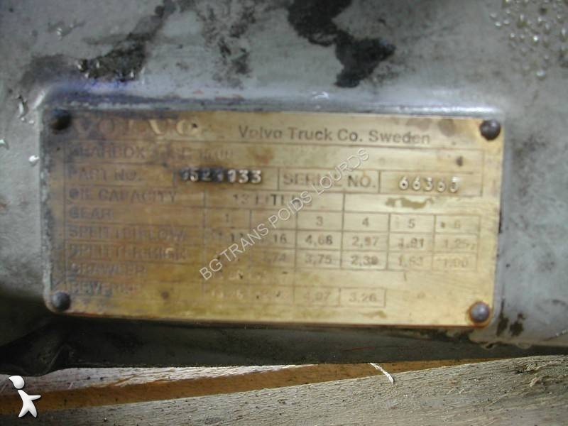 Pièces poids lourds Volvo SR 1700
