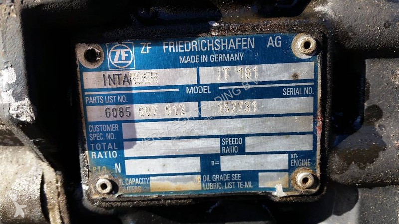 Repuestos para camiones ZF ecosplit 16S181IT