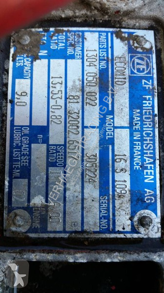 Reservdelar lastbilar MAN D2866