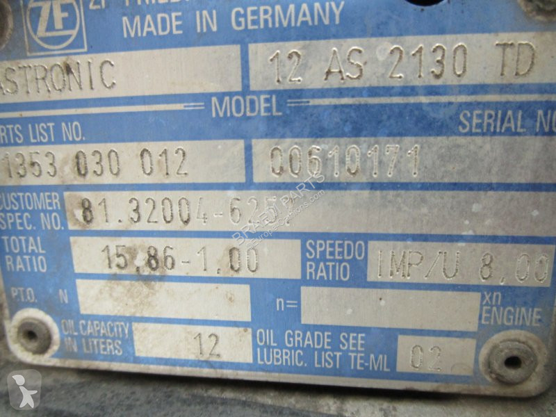 Vrachtwagenonderdelen ZF 12AS2130TD TG-S...