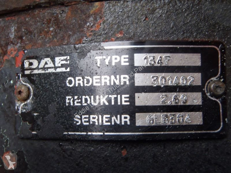 Pièces poids lourds DAF DIFFERENTIEEL 1347 / 2.69