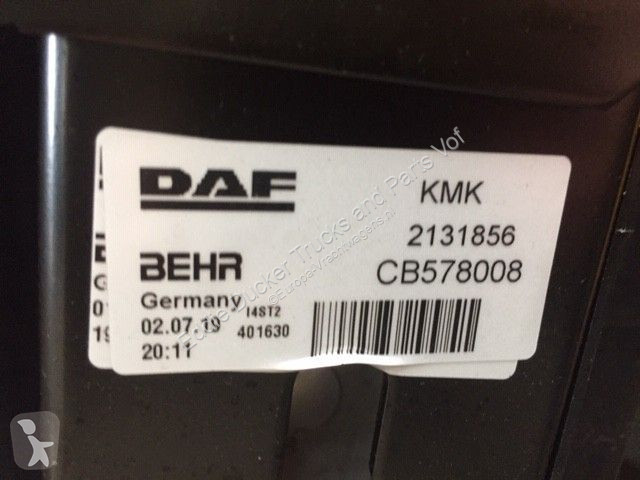 Reservdelar lastbilar DAF RADIATOR+INTERCOOLER...