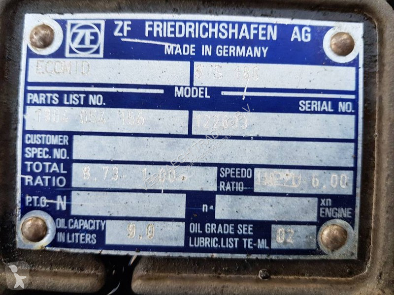 Vrachtwagenonderdelen ZF ECOMID 8 S 180