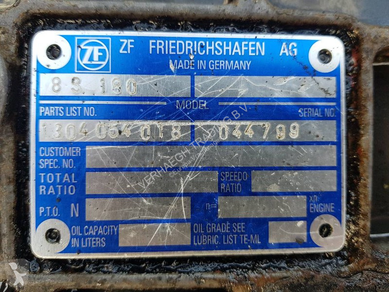 Vrachtwagenonderdelen ZF 8S180