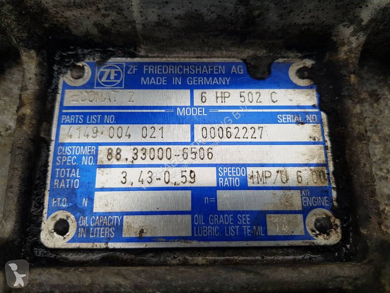 Vrachtwagenonderdelen ZF Ecomat 2 6HP502C