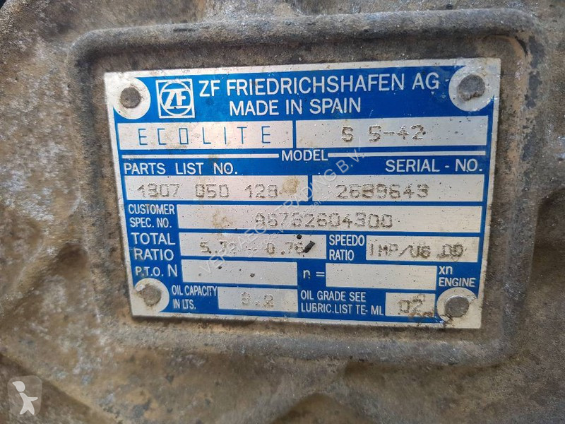 Ricambio per autocarri ZF S 5-42